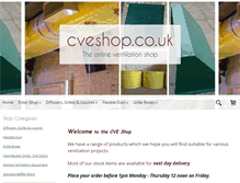 Tablet Screenshot of cveshop.co.uk